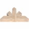 Ekena Millwork Saratoga Smooth Timber Gable Bracket, Douglas Fir, 36"W x 23"H x 5 1/2"D x 5 1/2"F, 15/12 Pitch GBW036X23X0606SAR00SDF - alternate 2